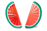 Meilleures ventes : Bouée gonflable en PVC en forme de pastèque, flotteur de piscine, radeau de natation, transat de plage, jouet aquatique, capacité 100-500 kg, 1 personne, pour l'extérieur