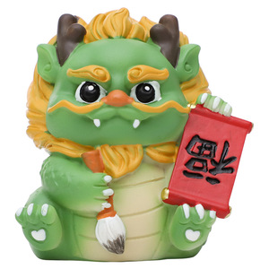Statuetta Creativa in Resina a Forma di Leone Nafulong Longsheng Jiuzi Decorazione per Casa Regalo di Compleanno Scrivania Ufficio - Product Image 5