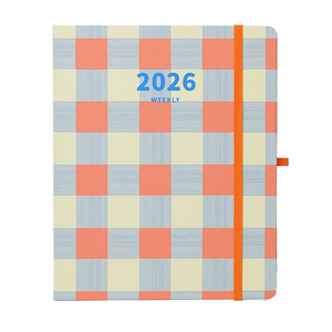 Cuaderno con Cubierta de Lino y Encuadernación Invisible Wire-o, Agenda Semanal Personalizada, Premium y Regalable <span class=keywords><strong>para</strong></span> <span class=keywords><strong>Estudiantes</strong></span> de Oficina y Escolares - Product Image 4