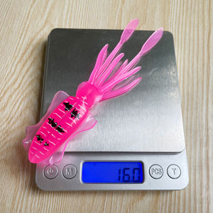 ปลาหมึกปลอม15ซม. 16ก.,เหยื่อปลอมปลาหมึกปลา<span class=keywords><strong>หมึก</strong></span>ปลาหมึกสีชมพูเหยื่อตกปลาพลาสติกยูวีอ่อนเรืองแสงอุปกรณ์<span class=keywords><strong>ตก</strong></span>ปลา - Product Image 4