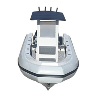 Bateau de pêche RIB en aluminium durable Orca Hypalon 700 de 23 pieds en mousse