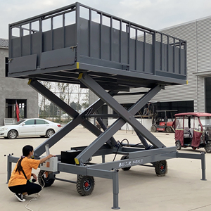 מנוע חשמלי מונע עגינה עומס פלטפורמה משאית רכוב בקר חזיר ציוד תחבורה - Product Image 5