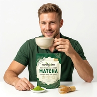 Poudre de Matcha biologique de qualité cérémonielle en gros |   Thé santé |   Ever Shine |   Latte de boulangerie |   Certifié USDA EU Kosher Halal