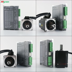 ออลกรีน ดีเอส-พีแรงดันไฟฟ้าต่ำ 200W/400W ตัวควบคุมเซอร์โวมอเตอร์ 48V 6/10A 3000RPM 0.637/1.27N.m ชุดไดรเวอร์มอเตอร์เซอร์โว DC สำหรับหุ่นยนต์ - Product Image 6