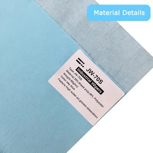 एक प्रकार का वृक्ष मुक्त degreasing भारी शुल्क नीले wipers तौलिया औद्योगिक कागज वाइपर ब्लू