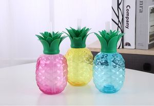 500ml Aardbei-Ananas Vorm Partybeker met Rietje Op Maat Groothandel - Product Image 6