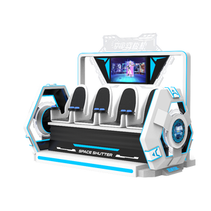 Simulateur de cinéma VR <span class=keywords><strong>4D</strong></span>/8D/9D à 4 places, prix d'usine, machine de jeu de réalité virtuelle intérieure, chaise en fibre de verre - Product Image 6