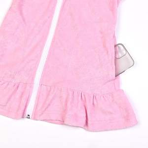 Maillot <span class=keywords><strong>de</strong></span> bain pour enfants, taille plus, couvre-maillot pour filles, couvre-maillot en tissu éponge à capuche, fermeture éclair, tissu éponge avec imprimé sur le thème <span class=keywords><strong>de</strong></span> l'amour - Product Image 4