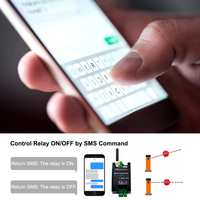 Contrôleur d'ouverture de portail GSM G202, télécommande SMS 2G, interrupteur à relais unique pour porte coulissante, porte battante, porte de garage
