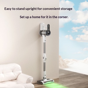 <span class=keywords><strong>Aspirateur</strong></span> <span class=keywords><strong>sans</strong></span> <span class=keywords><strong>fil</strong></span> OEM/ODM, moteur 160W, aspiration réglable, lumière LED, appareil électroménager léger - Product Image 5