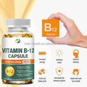 Ausreson OEM Vitamine B12 Gélules Capsules Cerveau Complément Alimentaire Vitamine B12 Gélule - Product Image 2