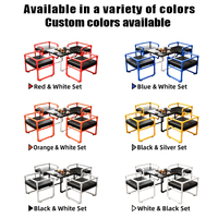 Ensemble table et chaises industrielles en fer sur mesure pour bar, café, studio, loft, restaurant, mobilier commercial - Fabrication OEM/ODM sur mesure
