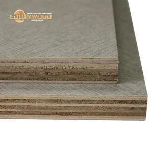 Edlon, productos personalizados, contrachapado de abedul laminado, contrachapado marino de 18mm, contrachapado laminado de melamina para la fabricación