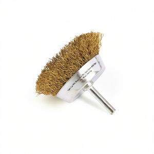 Ttake Cup <b>Wire</b> <b>Brush</b> 6 Mm Steel Stem 4500 Rpm For Metal Cleaning - Product Image 2