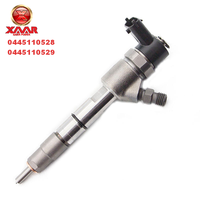 Conjunto de Inyector de Combustible 0445110528 0445110529 0986435318, Válvula de Inyección de Combustible, Apta para Boquilla de Combustible Jianghuai Junling