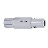 Connecteur circulaire push-pull BEXKOM série P, 4 broches, prise fixe, laiton plaqué or, boîtier PC, qualité médicale, faible coût