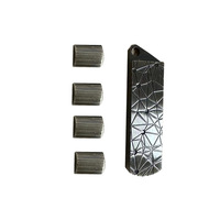Mini Clicker EDC en Alliage de Zinc Personnalisé, Jouet Sensoriel Anti-Stress à Pression, Type Pea Pod