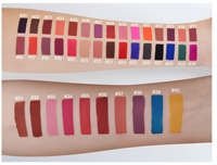 Créez votre logo personnalisé, rouge à lèvres liquide mat imperméable, rouge rose personnalisé, écran solaire minéral, gloss à lèvres en marque privée