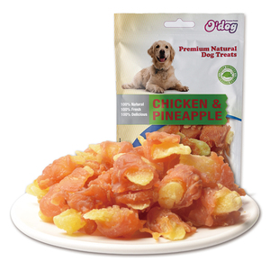 O'<span class=keywords><strong>dog</strong></span> <span class=keywords><strong>Dog</strong></span> <span class=keywords><strong>Treats</strong></span> Fruta Pollo Piña Golosinas para mascotas y comida Golosinas naturales para perros - Product Image 1