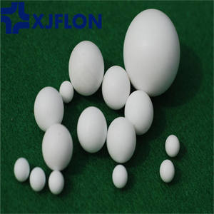 PTFEソリッドボール射出成形3/8インチ1/2インチ滑らかな表面フッ素樹脂 - Product Image 6