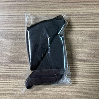 1 Paire de demi-semelles en éponge souple de 2 cm d'épaisseur, noires et beiges, pour ajustement de la pointe des chaussures, pour femmes et hommes