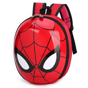 Nuovo Design <span class=keywords><strong>Spider</strong></span>-<span class=keywords><strong>Man</strong></span> 3D bambini zaino zaino indietro la vita quotidiana dei bambini sacchetti di scuola guscio d'uovo bambino in età prescolare zaino - Product Image 1