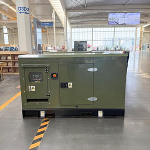 20kw 15kw 25kvaトリプル容量ディーゼル発電機自動転送スイッチ400V商用ビルバックアップサイレントディーゼル発電機 - Product Image 1