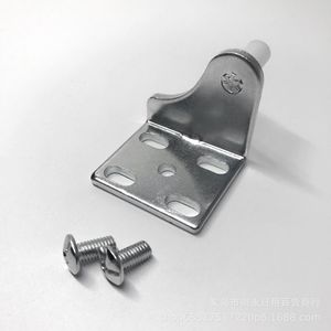 Bisagra de puerta de refrigerador de acero inoxidable con tornillos, fácil instalación, uso doméstico - Product Image 2
