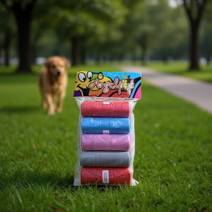 Confezione da Cinque Sacchetti per lo Smaltimento dei Rifiuti di Animali Domestici - Product Image 2