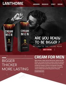 Efficace Sexe Crème D'agrandissement de Pénis Retard Développer Gros Sexe Crème Pour Hommes - Product Image 2