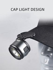 Wason Nouveau Offre Spéciale Mini Amovible 2 en 1 Magnétique Haute Puissance Rechargeable <span class=keywords><strong>Led</strong></span> Phare Réglable Clip sur Flat Cap Light - Product Image 3