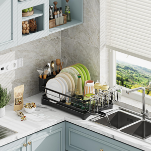 Égouttoir à vaisselle en métal à un niveau, idéal pour la cuisine - Vente chaude - Product Image 3