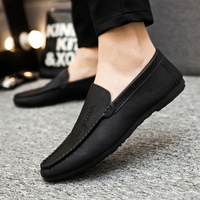 Nouveau Meilleure Vente Afrique Chaussures Décontractées pour Homme Mocassins Marque De Luxe En Cuir Slip-on Bas Prix PU Cuir Sneaker Quotidien Haute Qualité