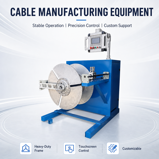 High Quality GS Automatic Winding Coiling Machine With 320mm Inner Diameter 5-450 RPM Speed for Wire Cable Coil Forming