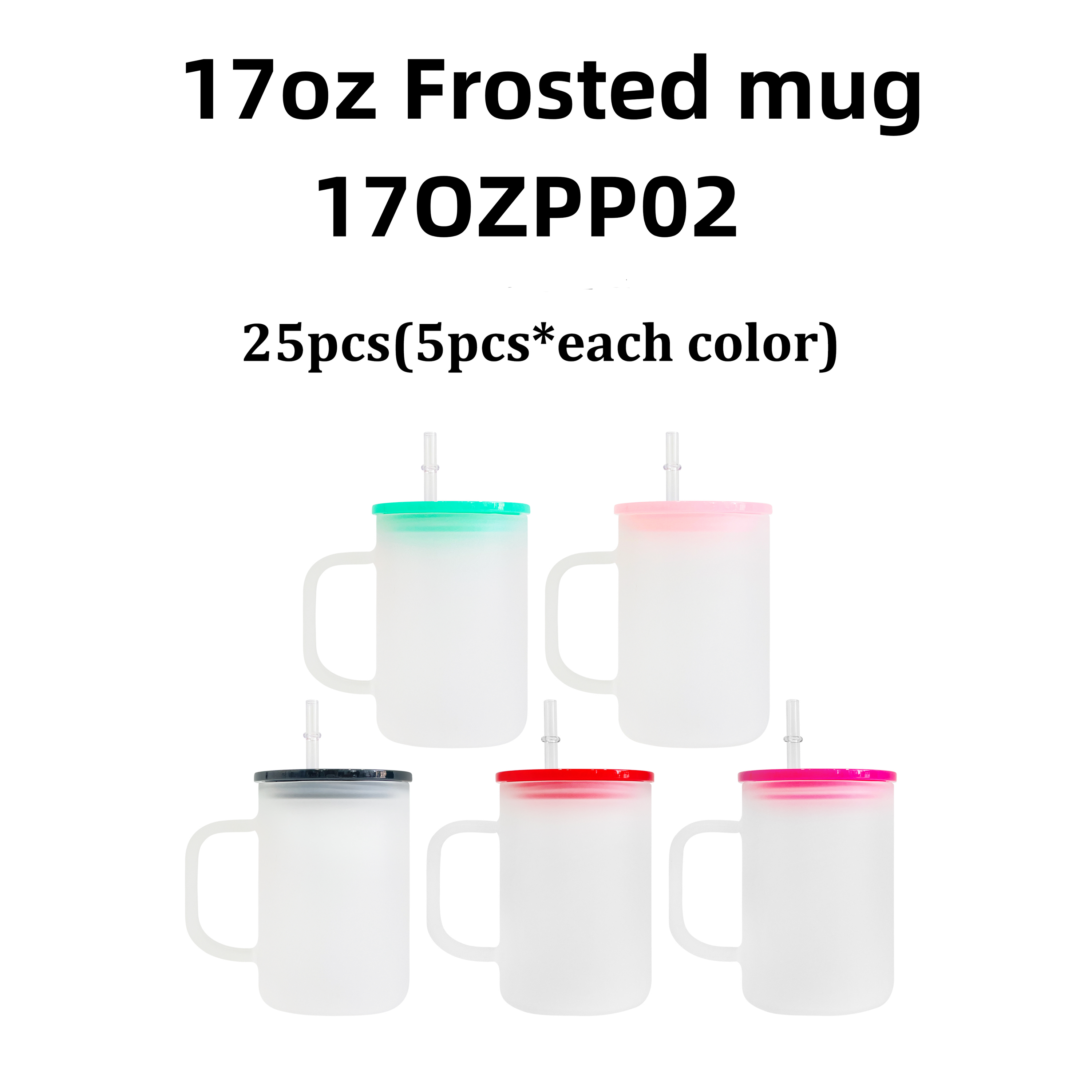 17OZPP02 Mug givré 17 oz