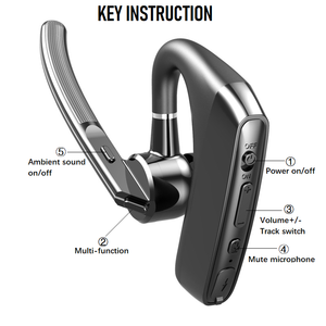 Casque audio sans fil V8 Bluetooth 5.2, écouteur stéréo sportif, écouteur mains libres pour téléphone, pour <span class=keywords><strong>iPhone</strong></span>, <span class=keywords><strong>Samsung</strong></span> - Product Image 2