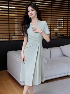 优质非洲女式连衣裙 涤棉混纺面料 夏季 混合尺码 - Product Image 3