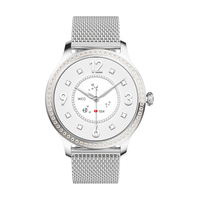 Reloj Inteligente LW105 para Mujer, de Acero Inoxidable, con Pantalla AMOLED, Monitor de Sueño, Resistente al Agua IP68, Batería de Larga Duración - Nueva Llegada