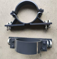 Pièces de cylindre d'huile hydraulique d'excavatrice DOOSAN fixant des colliers de serrage de tube dur collier de serrage de tuyau en acier/collier de serrage de tube/crochet de tuyau