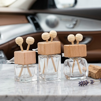 Mini flacon diffuseur de parfum en verre 8ml 10ml 15ml, flacon vide pour voiture, pour aérateurs de voiture