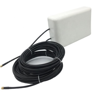 Antenne à panneau plat à double polarisation MIMO 4G LTE extérieure 700-2700 MHz, antenne <span class=keywords><strong>Lora</strong></span>/lpwan, SMA mâle ou sur mesure, 280x180x60mm - Product Image 2