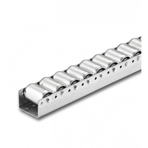 Convoyeur de roue de PE de voies de rouleau portatives très utilisées pour les supports coulissants - Product Image 3