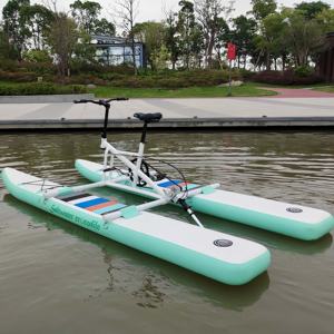 <span class=keywords><strong>Bicicleta</strong></span> acuática inflable impresa personalizada para instalaciones de entretenimiento acuático - Product Image 2