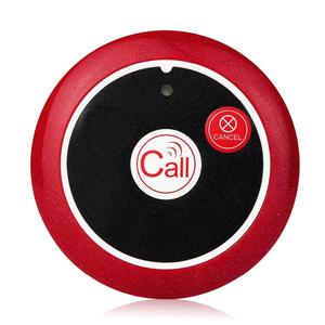 Wireless Waiter Nurse Two-key <strong>Call</strong> Pager <strong>Button</strong> for Restaurant Waiter Calling <strong>System</strong> Retekess TD008 - Product Image 1