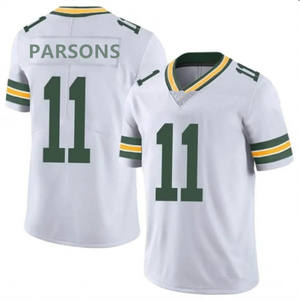Nueva Camiseta de Fútbol Americano Cosida Limitada 2025 Green Bay 77 <span class=keywords><strong>Morgan</strong></span> 8 Josh Jacobs 29 Xavier McKinney - Product Image 6
