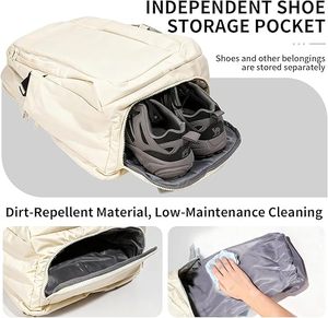 Mochila de Viaje para Mujer y Hombre, Mochila de Mano, Aprobada por Aerolíneas, Bolsa de Viaje Grande, Artículo Personal Aprobado para <span class=keywords><strong>Vuelos</strong></span> - Product Image 5