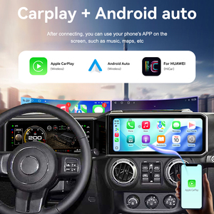 Radio Estéreo para Auto Foforfor de 12.3 Pulgadas con Pantalla Dual para <span class=keywords><strong>Jeep</strong></span> Wrangler 2011-2017, Reproductor de Radio para Auto con Panel Digital - Product Image 5