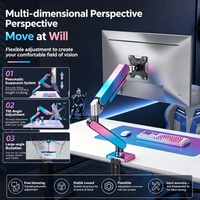 Soporte para Monitor Rosa Azul Brillante para Pantalla Única de 17 a 35 Pulgadas, Directo de Fábrica, OEM, ODM, Personalizable, de 2 a 10 KG, Certificado CE RoHS