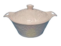 En gros, récipients de stockage alimentaire blancs pour cuisine, organisateurs de cuisine, ensemble de cuisine pour réceptions, pot à soupe en céramique ronde en porcelaine