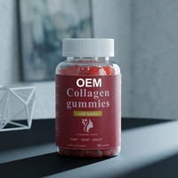 Complément alimentaire de marque privée, bonbons gélifiés au collagène, vitamine biotine, blanchiment de la peau, renforcement des cheveux pour adultes